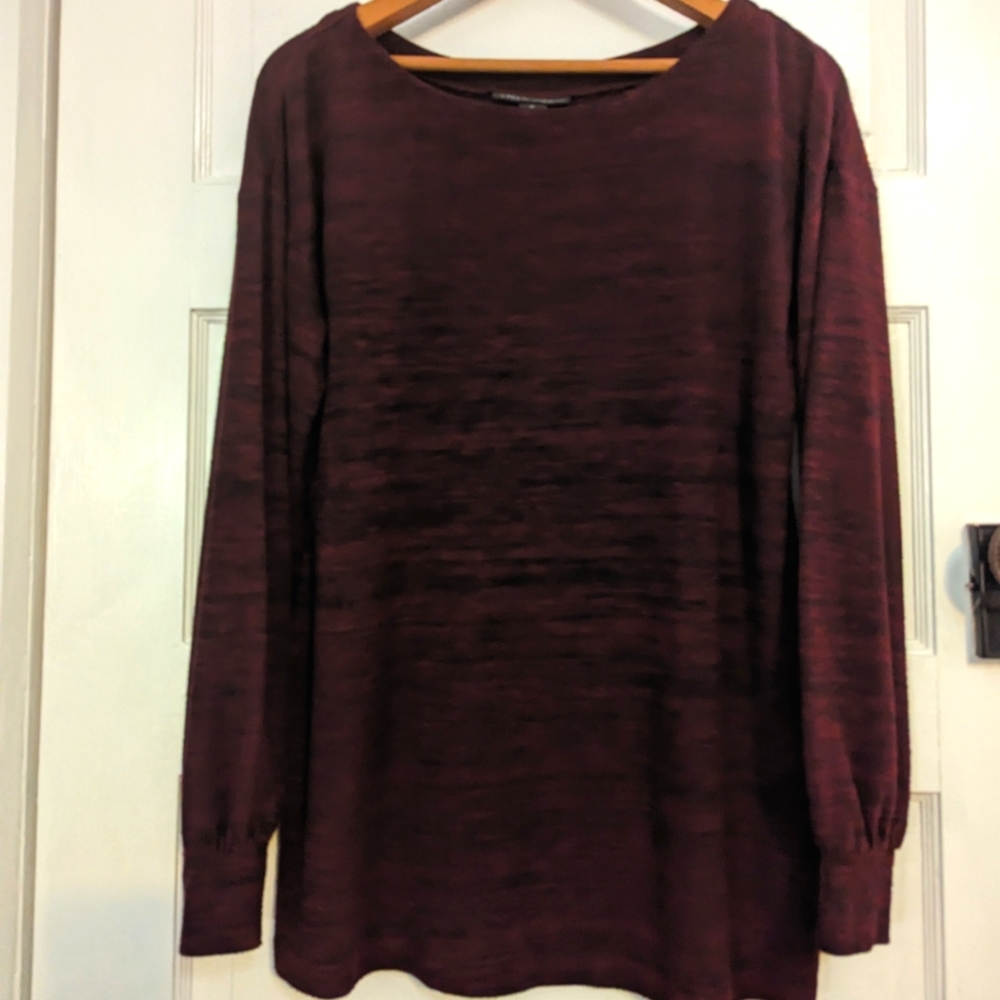 A Pea in the Pod maternity sweater in burgundy size medium